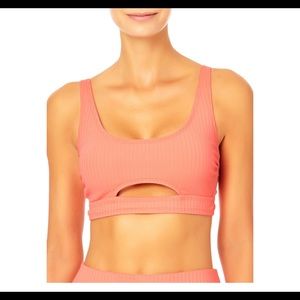 Cut out bikini swim top